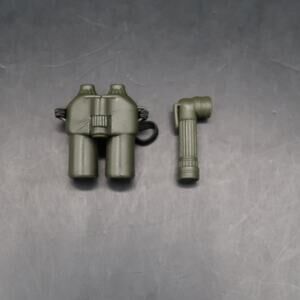 1:6 Scale Action Figure Military Accessories Set of 2 Binoculars Flashlight
